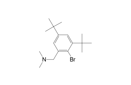 2-Bromo-1,5-di(t-butyl)-3-[( dimethylamino)methyl ]benzene