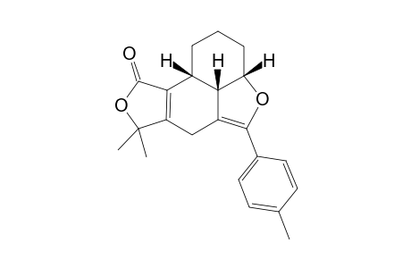 (3aS,3a1S,9bR)-7,7-dimethyl-5-(p-tolyl)-3,3a,3a1,6,7,9b-hexahydro-1H-naphtho[1,8-bc:5,6-c']difuran-9(2H)-one