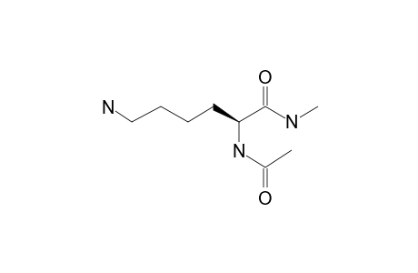 N.alpha.-Acetyl-L-lysine-N-methylamide