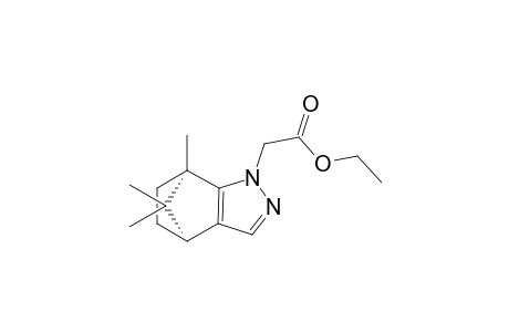 Ethyl 4S,7R)-7,8,8-Trimethyl-4,5,6,7-tetrahydro-4,7-methano-1-indazloylacetate