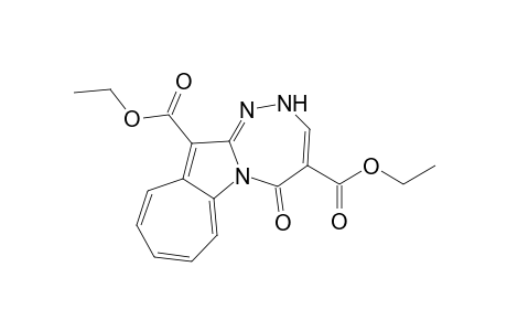 Cyclohepta[4,5]pyrrolo[2,1-c][1,2,4]triazepine-4,12-dicarboxylic acid, 2,5-dihydro-5-oxo-, diethyl ester