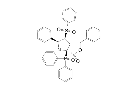 (2-ALPHA,4-BETA,5-BETA)-(+/-)-PHENYLMETHYL-2-(DIPHENYLPHOSPHINYL)-5-PHENYL-4-(PHENYLSULFONYL)-2-PYRROLIDINE-CARBOXYLATE