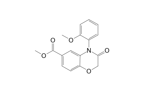Methyl 4-(2-Methoxyphenyl)-3,4-dihydro-2H-1,4-benzoxazine-6-carboxylate