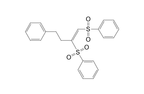 (Z)-1,2-Bis(benzenesulfonyl)-4-phenyl-1-butene