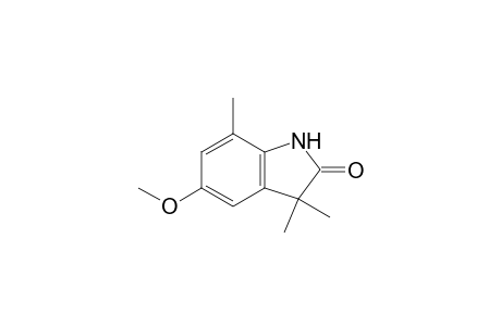 5-methoxy-3,3,7-trimethyl-1H-indol-2-one