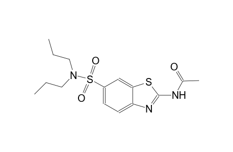 acetamide, N-[6-[(dipropylamino)sulfonyl]-2-benzothiazolyl]-