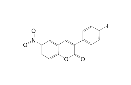 3-(4-Iodophenyl)-6-nitro-2H-chromen-2-one
