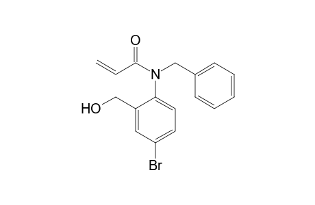 N-Benzyl-N-(4-bromo-2-hydroxymethylphenyl)acrylamide
