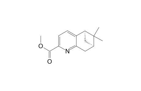 (-)-Methyl (5R,7R)-5,6,7,8-tetrahydro-5,7-(9,9-dimethylmethano)quinoline-2-carboxylate