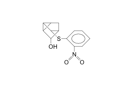 exo-3-(2-Nitro-phenylthio)-endo-tricyclo-[2.2.1.0(2,6)]-heptan-5-ol