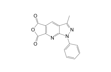 1H-Furo[3,4-b]pyrazolo[4,3-e]pyridine-5,7-dione, 3-methyl-1-phenyl-