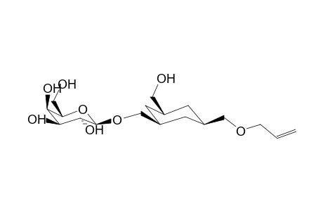 ((3-Allyloxymethyl-5-hydroxymethyl-cyclohexyl)-methyl)-b-d-galactopyranoside