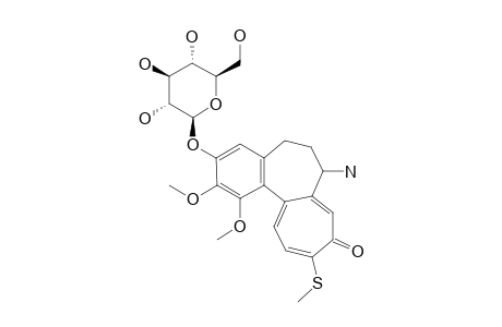 D2;[1,2-DIMETHOXY-10-METHYLSULPHANYL-9-OXO-3-(3,4,5-TRIHYDROXY-6-HYDROXYMETHYL-TETRAHYDROPYRAN-2-YLOXY)-5,6,7,9-TETRAHYDRO-BENZO-[A]-HEPTALEN-7-YL)-AMINE