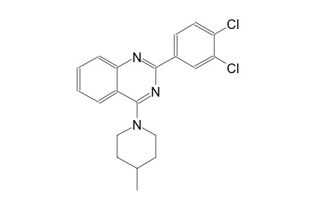 2-(3,4-dichlorophenyl)-4-(4-methyl-1-piperidinyl)quinazoline