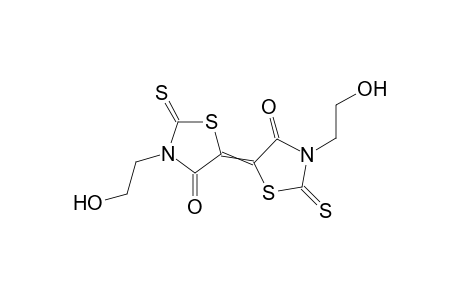 3,3'-bis-(2-hydroxyethyl)-2,2'-dithioxo-[5,5']bithiazolidinylidene-4,4'-dione