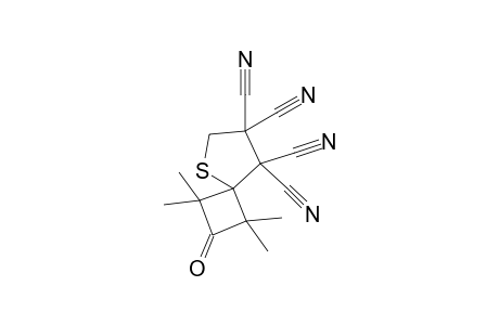 1,1,3,3-Tetramethyl-2-oxo-5-thiaspiro[3.4]octane-7,7,8,8-tetracarbonitrile