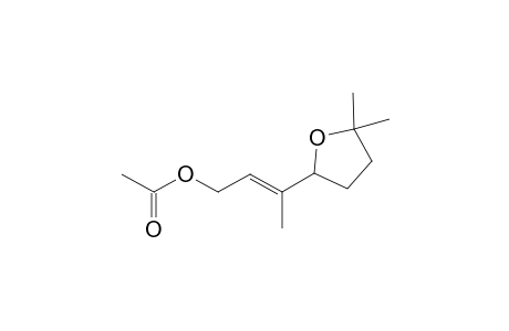 3-(5',5'-Dimethyltetrahydrofuran-2'-yl)-(E)-2-buten-1-acetate