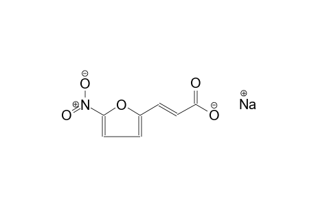 sodium (2E)-3-(5-nitro-2-furyl)-2-propenoate