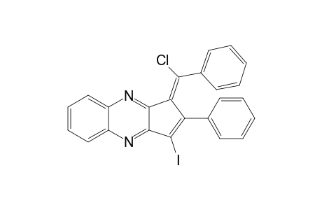 (Z)-1-(chloro(phenyl)methylene)-3-iodo-2-phenyl-1H-cyclopenta[b]quinoxaline