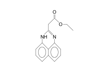 Perimidine-2-acetic acid, ethyl ester