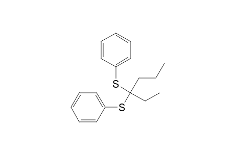 Benzene, 1,1'-[(1-ethylbutylidene)bis(thio)]bis-