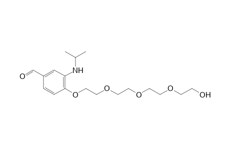 1-[2'-(Isopropylamino)-4'-formylphenyl]-1,4,7,10-tetraoxa-12-hydroxydodecane