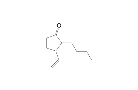 Cyclopentanone, 2-butyl-3-ethenyl-