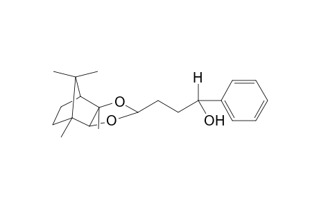 (1R,2S,3'S,4R,6S,7S)-4-(3'-hydroxy-3'-phenylbutyl)-1,10,10-trimethyl-3,5-dioxatricyclo[3.2.1.0(2,6)]decane