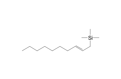 Silane, 2-decenyltrimethyl-, (E)-