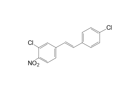 (E)-2-Chloro-4-[2-(4-chlorophenyl)ethenyl]nitrobenzene