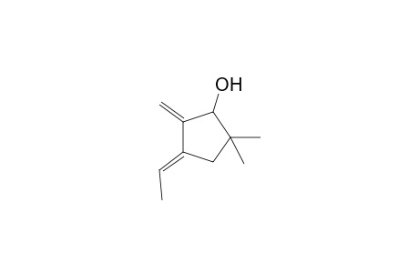 4-Ethylidene-2,2-dimethyl-5-methylidenecyclopentan-1-ol