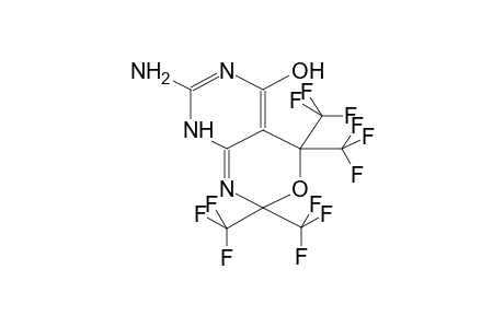 7-AMINO-5-HYDROXY-2,2,4,4-TETRAKIS(TRIFLUOROMETHYL)-4,8-DIHYDRO-2H-PYRIMIDO[4,5-D]-1,3-OXAZINE