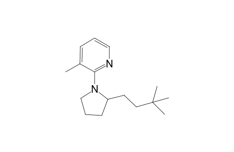 2-[2-(3,3-Dimethylbutyl)pyrrolidin-1-yl]-3-methylpyridine