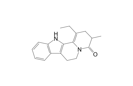 1-Ethyl-3-methyl-2,6,7,12-tetrahydroindolo[2,3-a]quinolizin-4(3H)-one