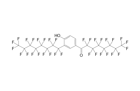 2,2,3,3,4,4,5,5,6,6,7,7,8,8,8-pentadecafluoro-1-[3-(1,1,2,2,3,3,4,4,5,5,6,6,7,7,8,8,8-heptadecafluorooctyl)-4-hydroxy-phenyl]octan-1-one