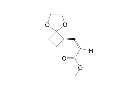 METHYL-(Z)-3-(5,8-DIOXASPIRO-[3.4]-OCT-1-YL)-2-PROPENOATE