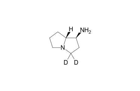 3,3-Dideutero-(1S,7aR)-hexahydro-1H-pyrrolizin-1-amine