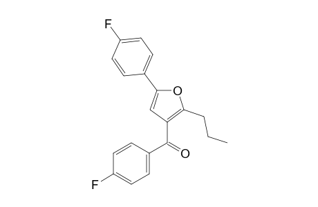 (4-Fluorophenyl)(5-(4-fluorophenyl)-2-propylfuran-3-yl)methanone