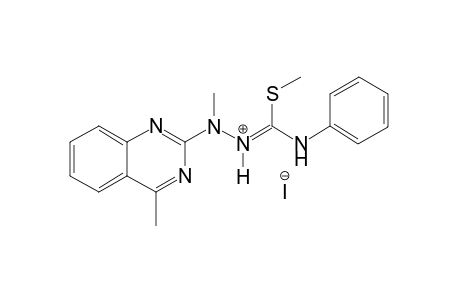 1,3-Dimethyl-1-(4-methylquinazolin-2-yl)-4-(phenyl)isothiosemicarbazide hydroiodide