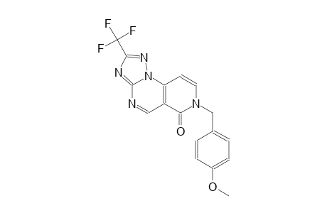 pyrido[3,4-e][1,2,4]triazolo[1,5-a]pyrimidin-6(7H)-one, 7-[(4-methoxyphenyl)methyl]-2-(trifluoromethyl)-