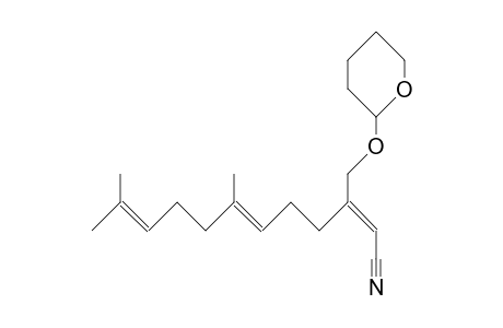 1-Cyano-6,10-dimethyl-2-(pyran-2-yloxy-methyl)-1(E),5(Z),9-undecatriene