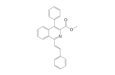 Methyl (E)-4-phenyl-1-styrylisoquinoline-3-carboxylate