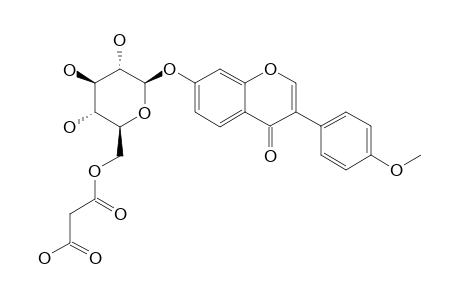 FMG;FORMONONETIN-7-O-BETA-D-(6''-O-MALONYL)-GLUCOPYRANOSIDE;REFERENCE-7