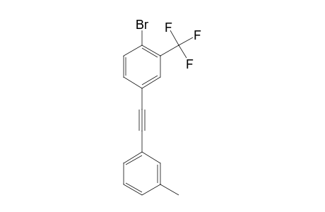 1-Bromo-4-(m-tolylethynyl)-2-(trifluoromethyl)benzene