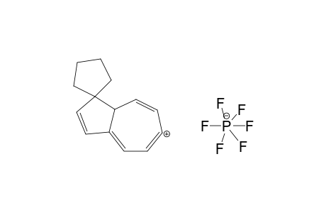 Spiro[1,6-dihydroazulene-1,1'-cyclopentane]cation hexafluorophosphine salt
