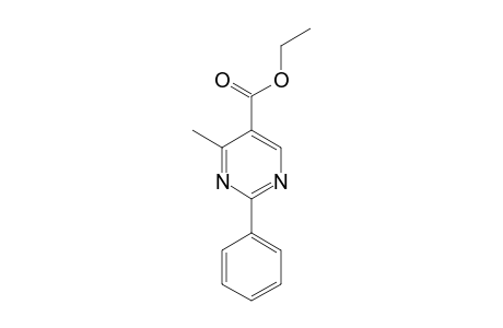 ETHYL-4-METHYL-2-PHENYL-PYRIMIDINE-5-CARBOXYLATE