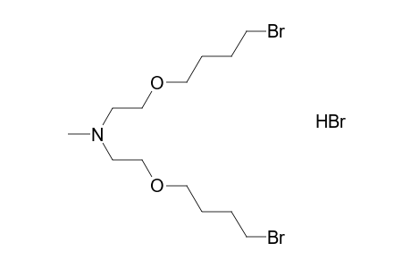 2,2'-bis(4-bromobutoxy)-N-methyldiethylamine, hydrobromide