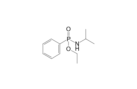 Ethyl N-isopropyl-P-phenylphosphonamidate