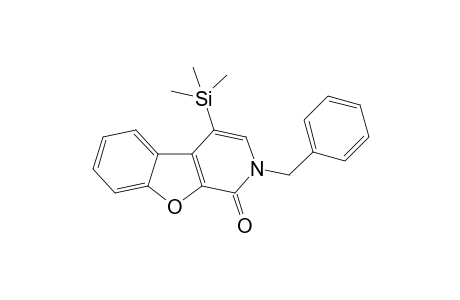 2-(Phenylmethyl)-4-trimethylsilyl-1-benzofuro[2,3-c]pyridinone