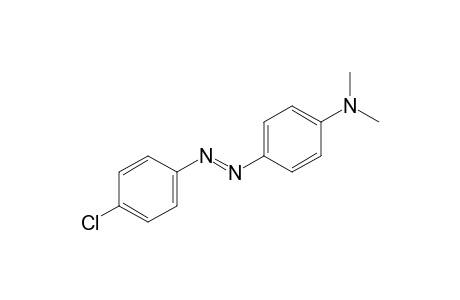 p-[(p-chlorophenyl)azo]-N,N-dimethylaniline